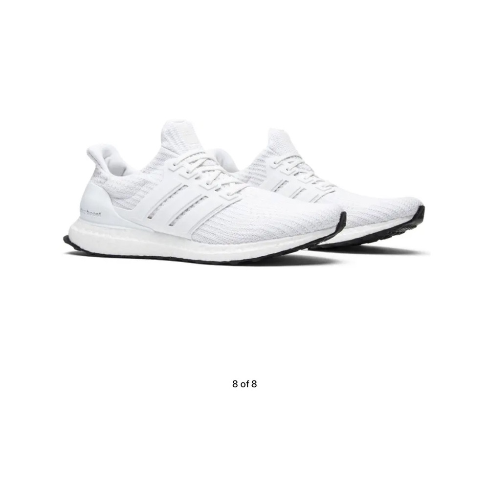 Adidas Women's White Running Shoes Size 8.5